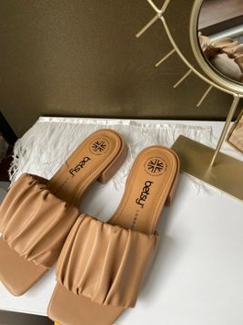 Женские тапочки Mules B927050/06 - Бежевый