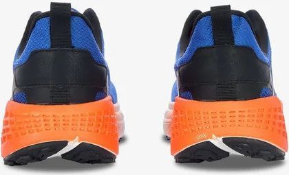 Adidași pentru bărbați JACQUARD 609046- Albastru/portocaliu