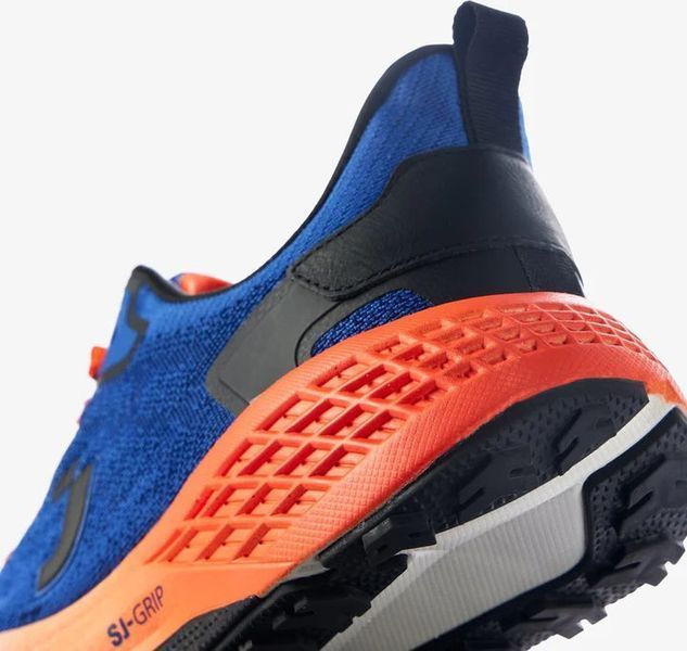 Adidași pentru bărbați JACQUARD 609046- Albastru/portocaliu