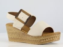 Sandale casual pentru femei Classic and Mules - alb
