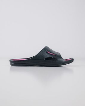 Papuci PALON - Negru/Roz