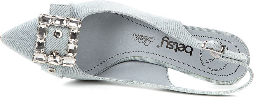 Pantofi pentru femei 947003/14-01E - Albastru deschis (39)